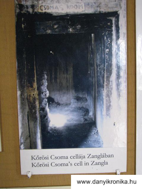 Kőrösi cellája Zanglában